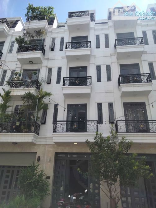 NHÀ 4 TẦNG KHU DÂN CƯ AN NINH DÂN TRÍ CAO PHƯỜNG THẠNH LỘC QUẬN 12 CHỈ HƠN 5 TỶ- DT 63m2 ( - 1