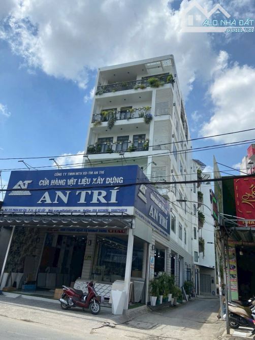 Cần bán nhà 2 mặt tiền Phan Huy Ích P14 DT: 8 x 23m trệt 6 tầng TM HĐT 100tr/th 34 tỷ - 1