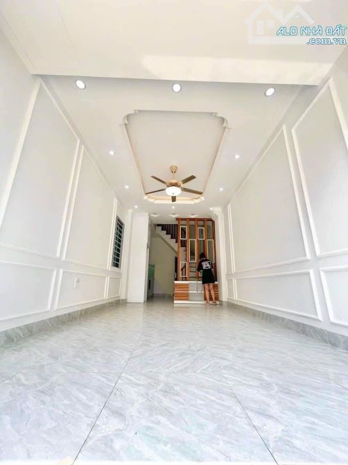 Bán nhà riêng Tân Lập, Đan Phượng. 5 tầng mặt ngõ Ôtô dừng đỗ. Cách 40m có bãi gửi xe 24/7 - 1