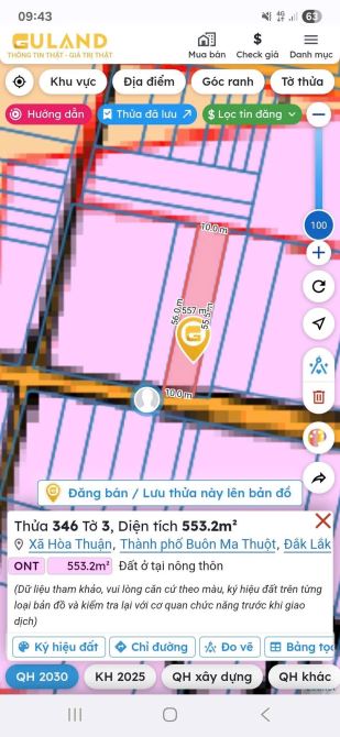 🦊🦊Bán nhanh lô đất mặt tiền 10KC Hoà Thuận , Đạt Lí phường Tân an🦊🦊 - 1