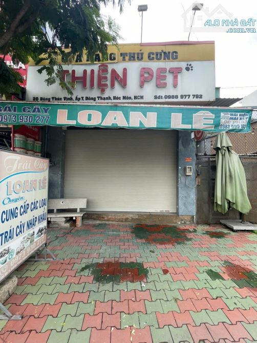 Nhà 1 Lầu 5x15m Mặt Tiền Đường Đặng Thúc Vịnh x.Đông Thạnh Hóc Môn Giá 12tr/th Cọc 1th - 2