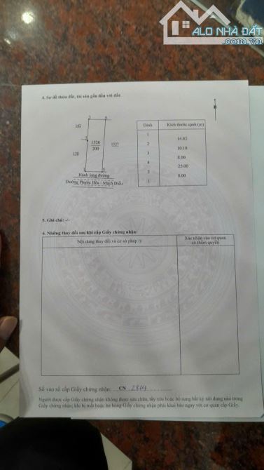 Bán lô đất 200m2 (full thổ cư) tại xã Mộ Đức,Quảng Ngãi, Giá chỉ 3,8tr/m2 - 2