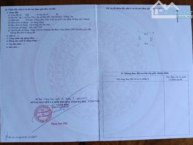 Tôi chính chủ cần bán 5 lô đất Tóc Tiên, Phú Mỹ, TP HCM - 2