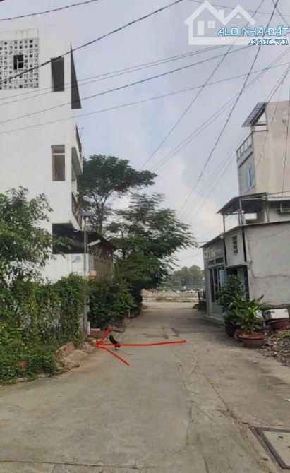 Bán lô đất góc 2 mặt tiền 1 trục thẳng bờ kè sông Vàm Thuật, p15 quận gò vấp, dt 5,7x10m - 2