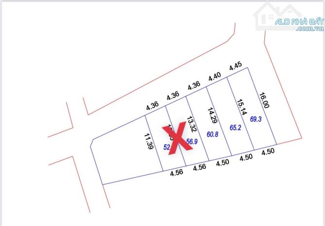 Thanh khoản nhanh 60,8m2 tại Đan Kim, Văn Giang, đường 4m thông thoáng - 2