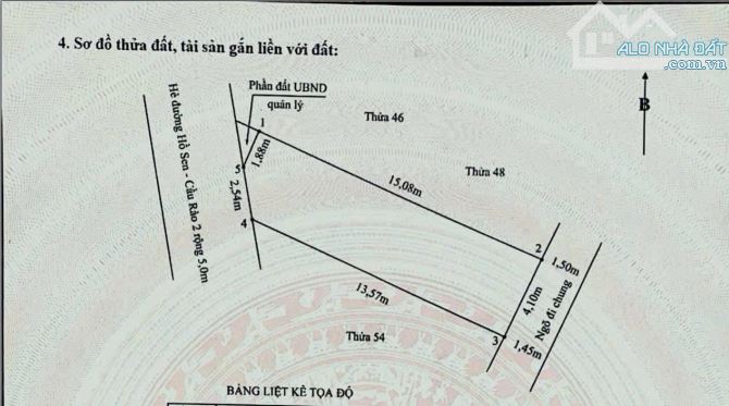Bán Nhà Cấp 4 Mặt Đường Hồ Sen, Lê Chân – 60m², Mặt Tiền 4,1m – Vỉa Hè Rộng, Giá 14,6 Tỷ - 2