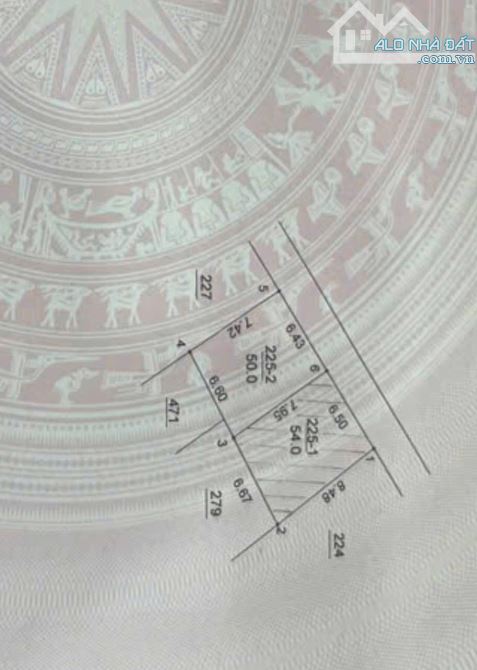 50m mặt ngõ cách đường Đức Thượng vài nhà 4 chỗ đến cửa - 2