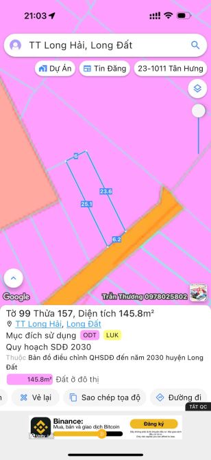 Bán Đất Xã Long Hải, TP HCM, vị trí cách bãi biển 2km, tiềm năng đầu tư sinh lời cao - 2