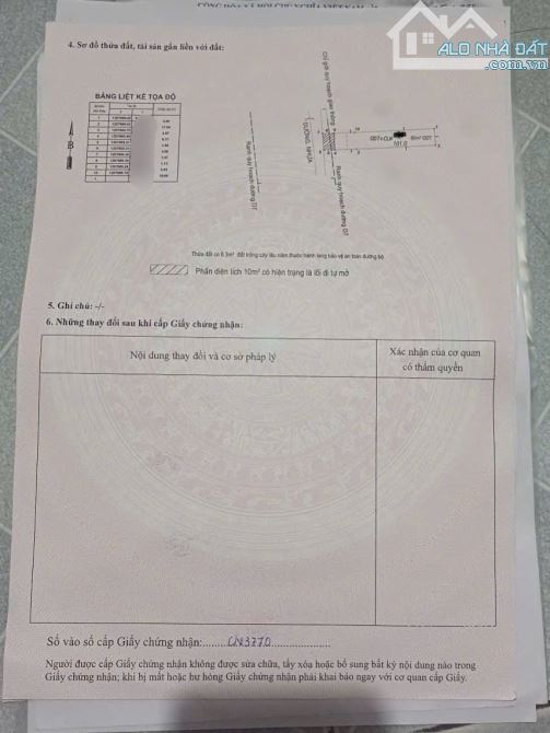 Đất gần ngã 3 Cây Điệp, phường Tân Đông Hiệp, TP Dĩ An. 3,8 tỷ - 3
