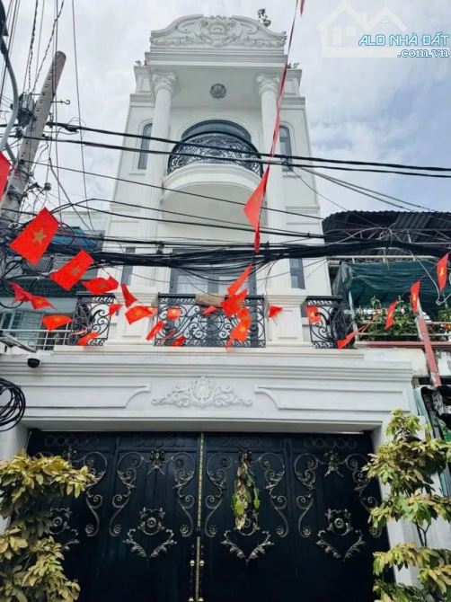 Nhà đẹp 4 tầng BTCT, hẻm 8m Văn Cao, 80m2, 4PN, tặng full Nội thất - 3