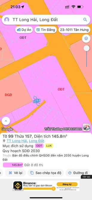 Bán Đất Xã Long Hải, TP HCM, vị trí cách bãi biển 2km, tiềm năng đầu tư sinh lời cao - 3