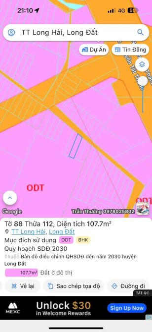 Cần Ra Đi  Nhanh Lô Đất Toạ Lạc Tại Thị Trấn Long Hải Huyện Long Đất - 3