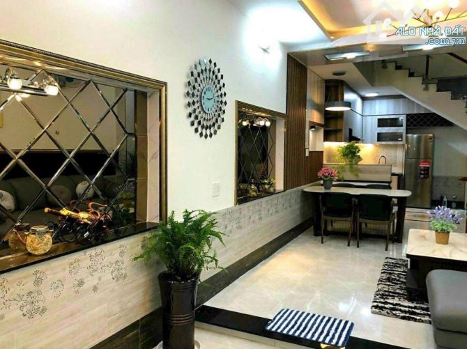 Bán nhà 3 tầng, hẻm xe hơi, huỳnh tấn phát, thị trấn nhà bè, giá chỉ 6.2 tỷ - 5