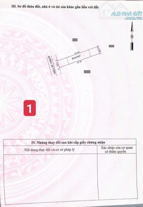 Đất gần làng đại học quốc gia, phường Bình Thắng, TP Dĩ An. 3,3 tỷ - 8