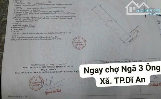 Bán nhà cấp 4 phía sau có 4 phòng trọ p.Tân Đông Hiệp Tp.Dĩ An chỉ 3ty150 TL M6983 - 9