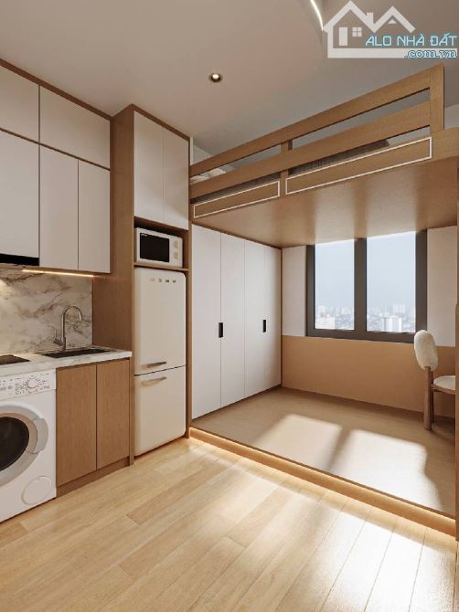 BÁN TOÀ CHDV PHỐ HÀO NAM 50m2 - 7 tầng thang máy - 3.5m mặt tiền - 15.5 Tỷ - Dòng tiền tốt