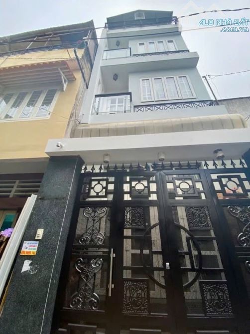 BÁN NHÀ QUẬN 7, HẺM XE HƠI, 4x13M, 4 TẦNG, TRẦN VĂN KHÁNH
