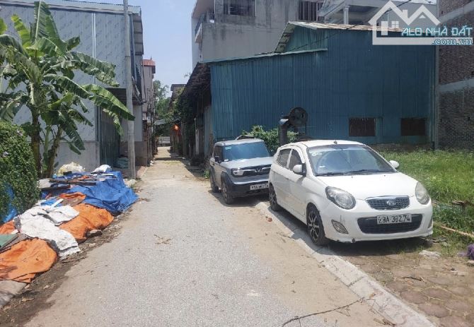 Đất đấu giá Thuỵ Lôi Thư Lâm Đông Anh , ô tô tránh , vỉa hè - 1