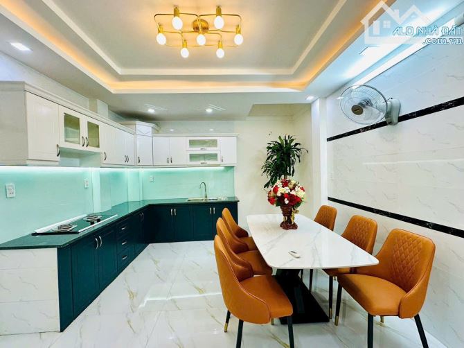 4❌11m, NHÀ 4 TẦNG, HẺM XE HƠI, NGUYỄN VĂN KHỐI, P8 GÒ VẤP, 6 TỶ HƠN - 1