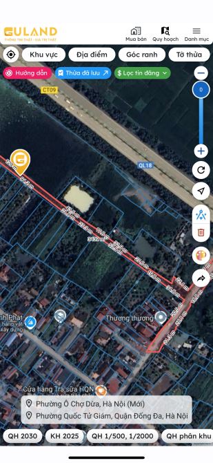 Chính chủ bán 1200m2 đất nông nghiệp xen kẹt, giá rẻ 1,2tr/m2 - 1
