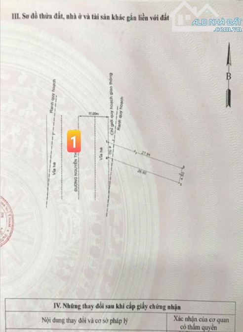 Bán đất 9x50m, mặt tiền Nguyễn Thị Minh Khai p. Tân Bình - 1