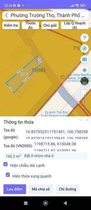 HXH 4M - ĐƯỜNG SỐ 4 - TRƯỜNG THỌ - THỦ ĐỨC - ĐẤT - 163M2 - 1