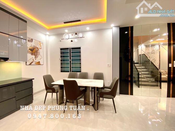 Nhà đẹp 4 tầng xây mới độc lập phố Tô Hiệu• lô góc 57m2 - 2