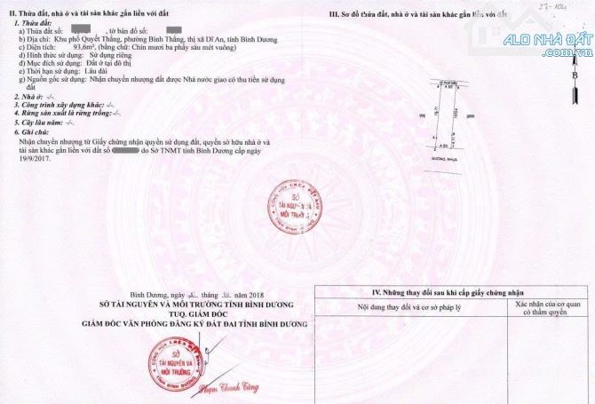 đất 93,6m2 3ty650 TL gần ngã 3 Tân Vạn, Cầu Đồng Nai p.Bình Thắng, Tp.Dĩ An - 3
