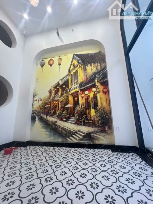 Bá,n Nhà Dân Xây Độc Lập Lại Yên - Hoài Đức, 54m2*5Tầng, Thiết kế riêng ngõ thông gần ôtô. - 3