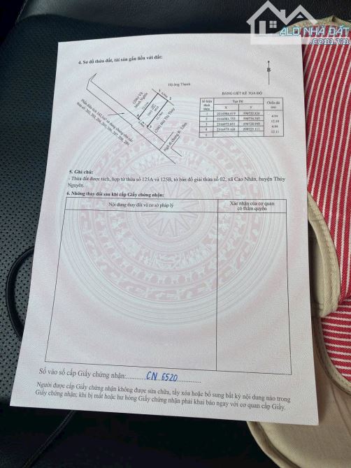🎉Chào bán 1 lô Tại Cao Nhân .  🍀Dt : 60m2 . 🍀 cách đường 352 chỉ 150m2 . - 3