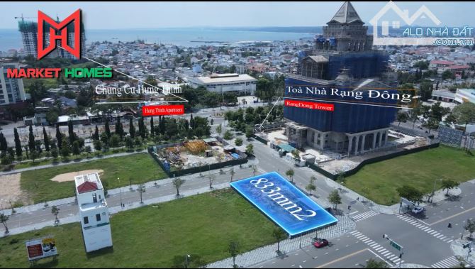 Siêu Phẩm Góc 3 Mặt Tiền Trục Chính Mậu Thân KDC OceanDunes 833m2 Hướng Tây Tứ Trạch 86 tỷ - 3