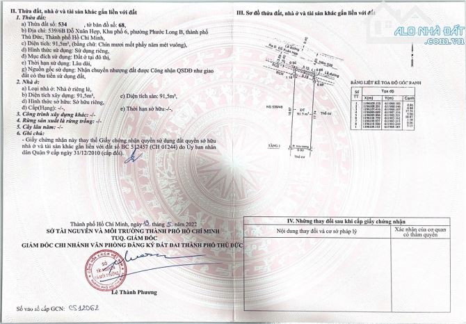 Bán nhà hẻm Ô tô đường Đỗ Xuân Hợp gần chợ Phước Long B Quận 9 cũ (91.5m2) 13 tỷ - 3