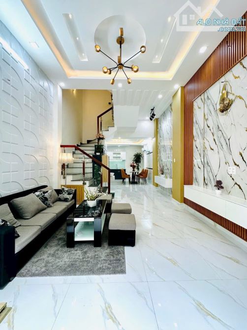 4❌11m, NHÀ 4 TẦNG, HẺM XE HƠI, NGUYỄN VĂN KHỐI, P8 GÒ VẤP, 6 TỶ HƠN - 4