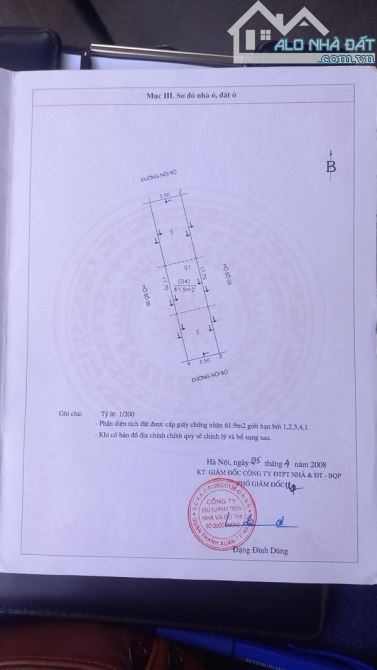NHÀ CẤP 4 VŨ TÔNG PHAN PHÂN LÔ QUÂN ĐỘI OTO CÁCH NHÀ 5M NẰM SÁT HỒ ĐIỀU HOÀ  62M 12TỶ. - 4