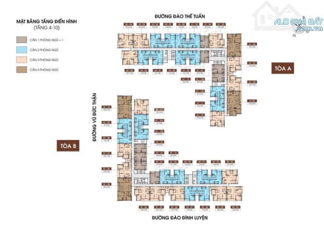 QUỸ CĂN CHUYỂN NHƯỢNG 2PN/3PN GIÁ TỐT NHẤT DỰ ÁN KEPLER LAND, MỖ LAO, HÀ ĐÔNG - 4