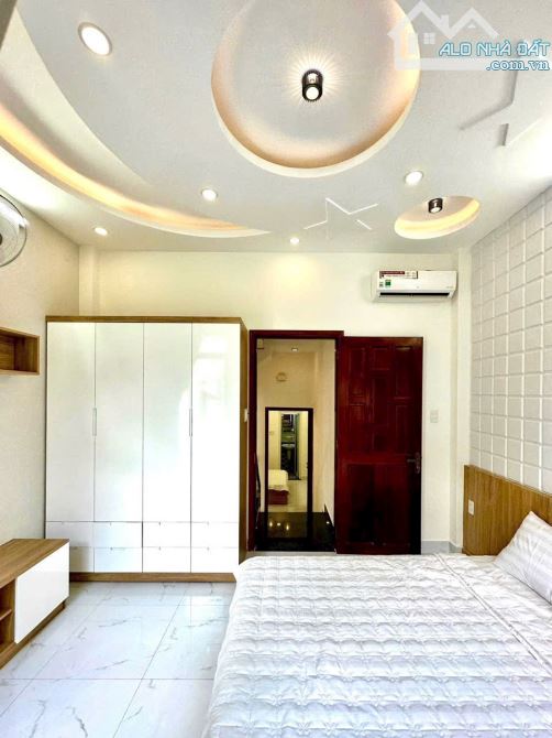 4❌11m, NHÀ 4 TẦNG, HẺM XE HƠI, NGUYỄN VĂN KHỐI, P8 GÒ VẤP, 6 TỶ HƠN - 5
