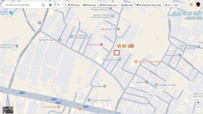 Bán đất 5x17m, hẻm Bình Chuẩn 20 p. Bình Chuẩn gần Ngã Tư Bình Chuẩn - 5