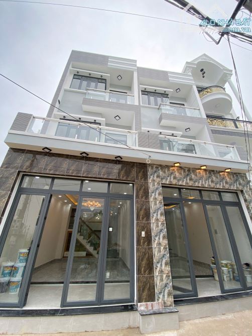 Bán nhà sổ hồng riêng, vay bank, 1 trệt, 2 lầu, 4 phòng ngủ - 7