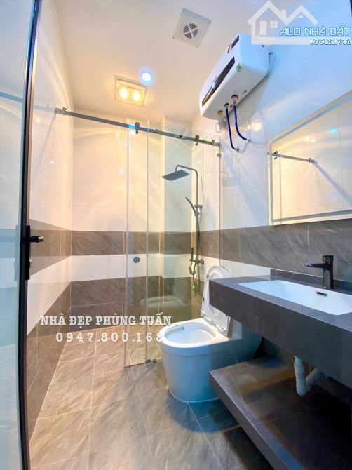 Nhà đẹp 4 tầng xây mới độc lập phố Tô Hiệu• lô góc 57m2 - 8