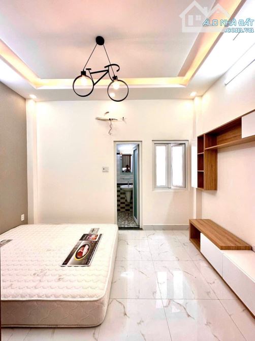 4❌11m, NHÀ 4 TẦNG, HẺM XE HƠI, NGUYỄN VĂN KHỐI, P8 GÒ VẤP, 6 TỶ HƠN - 9