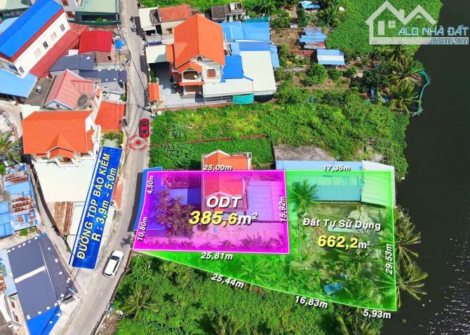 Chào bán siêu phẩm view sông tại Thuỷ Nguyên