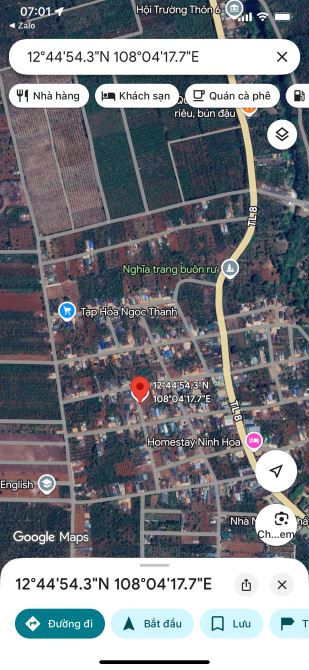 Cần Bán Nhanh Lô Đất Hẻm Tỉnh Lộ 8 Sát KCN Tân An Xã Cư Suê -Cư Mga DakLak