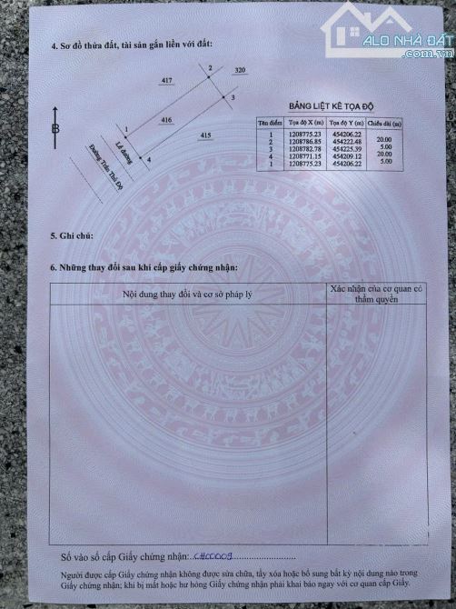 Bán căn nhà cấp 4 mặt tiền trần thủ độ chỉ 2ty