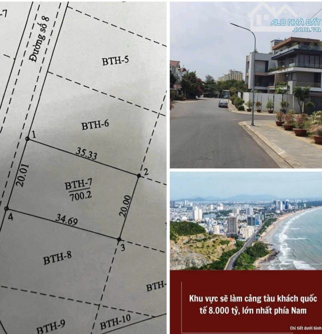 BÁN ĐẤT BIỆT THỰ ĐỒI NGỌC TƯỚC 2 -GẦN BIỂN BÃI SAU- Phường 8- TP. VŨNG TÀU
