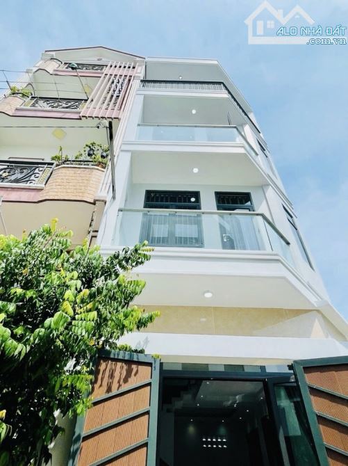 Bán nhà đẹp 4 tầng, 2 MT, oto trong nhà, 50m2, Lê Đức Thọ, Gò Vấp,SHR, 6.95tỷ
