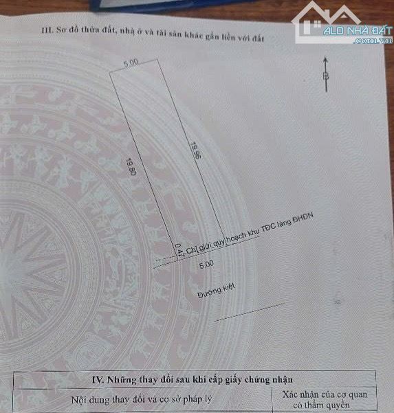 🌺 Bán Đất Lưu Quang Vũ - 100 mv ( 5 x 20 ) 2.5 tỷ Ngũ Hành Sơn - ĐÀ NẴNG   🌸LÔ ĐẤT VUÔNG