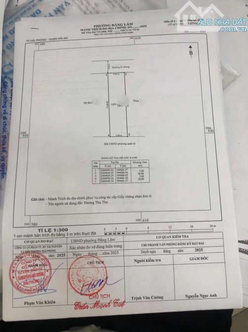 Cần chuyển nhượng 2 lô đất cạnh nhau , mặt ngõ 162 đường trung lực