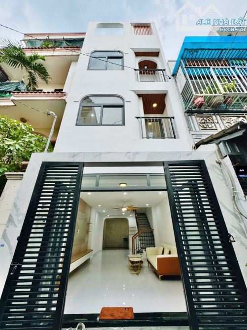 Bán Nhà Hẻm Xe Hơi Gò Vấp-52m2-4Tầng-4PN-Giá 6,85 Tỷ