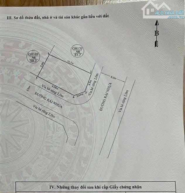 Lô góc bánh chưng duy nhất khu phân lô hơn 3 tỉ cần bán