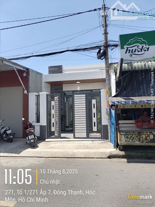 Mặt Tiền Kinh Doanh siêu đỉnh Đông Thạnh 5, 74m2 ngang 4,5m, Đường 8m Thông